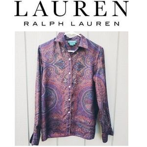 Lauren Ralph Lauren Silk Shirt